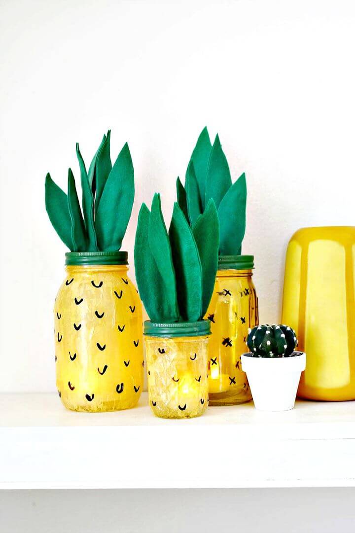 Wonderful DIY Pineapple Night Light Tutorial