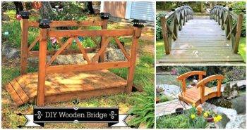 3 DIY Garden Bridge Plans Made with Wood, DIY Projects, DIY Home Decor Ideas, DIY Garden Projects