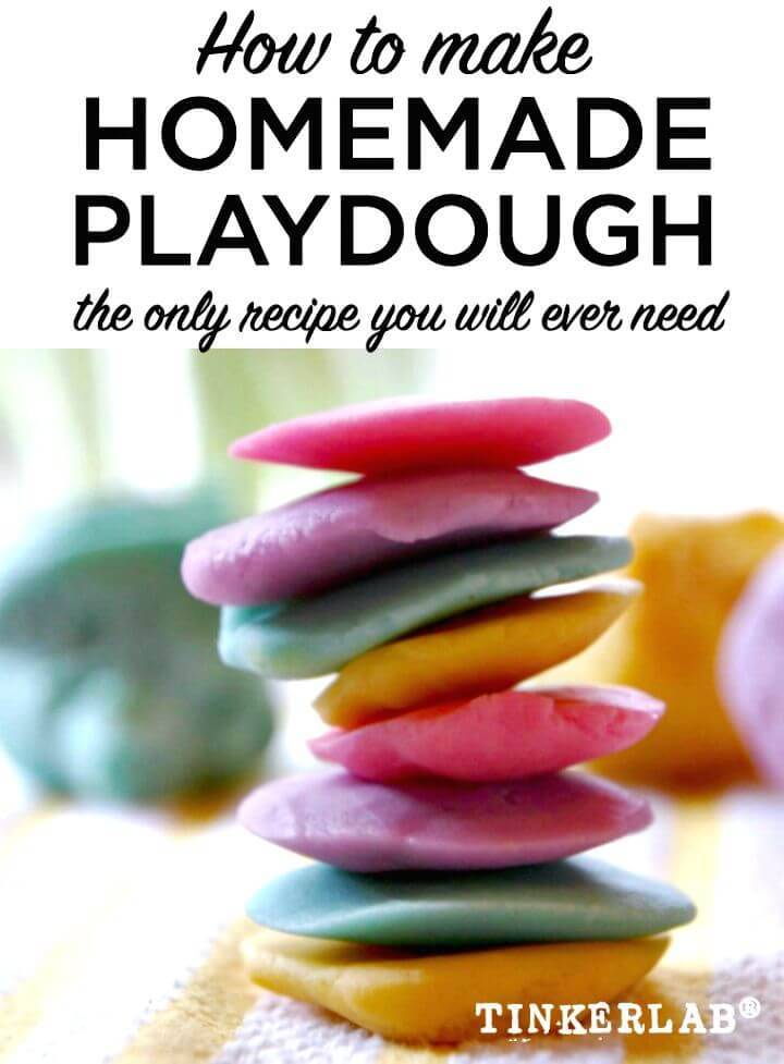 Adorable Playdough Recipe