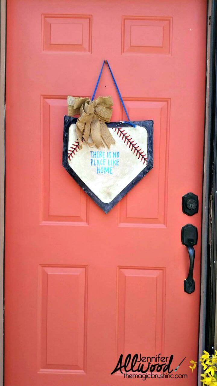 25 Easy Diy Baseball Crafts Home Decor Projects Diy Crafts