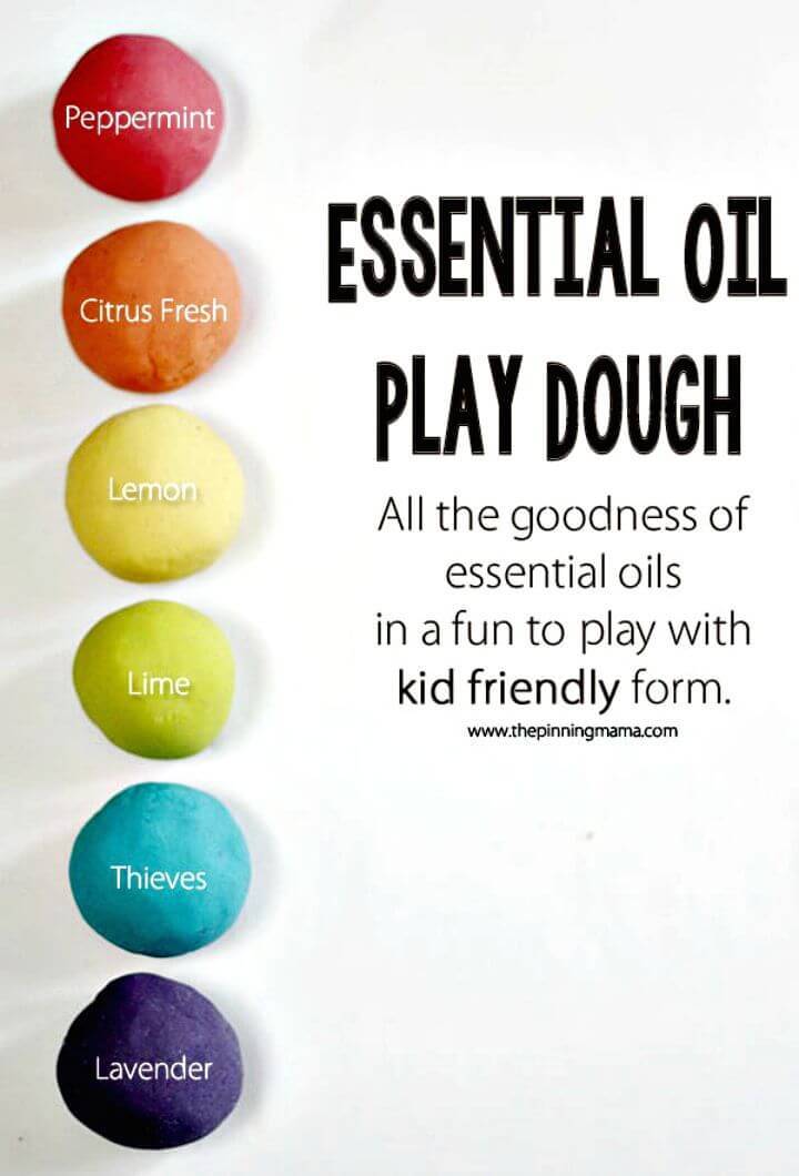 Essential Oil Play Dough Recipe