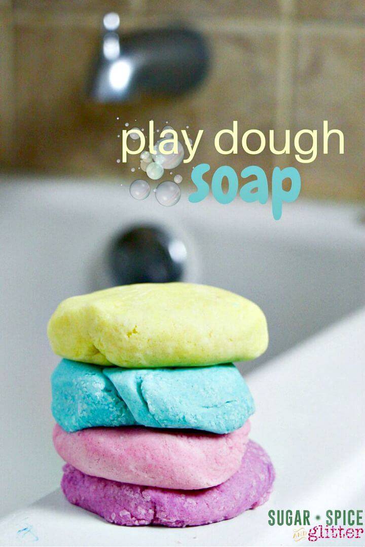Soap Playdough Recipe - DIY