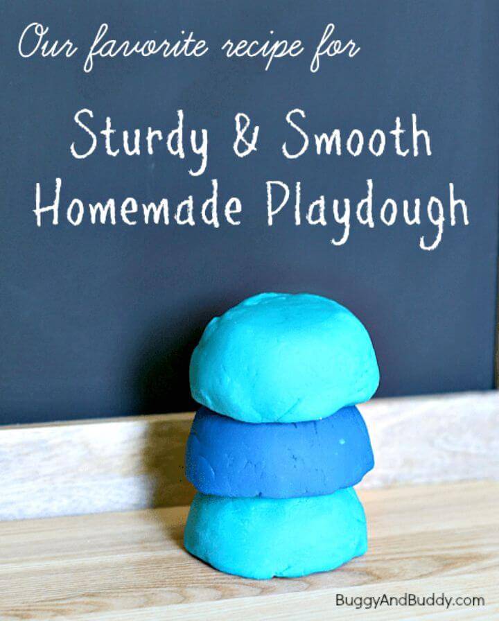 Sturdy and Smooth Playdough Recipe