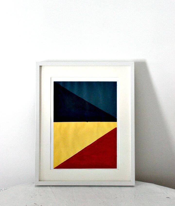 Make Geometric Wall Art - DIY Gift Idea