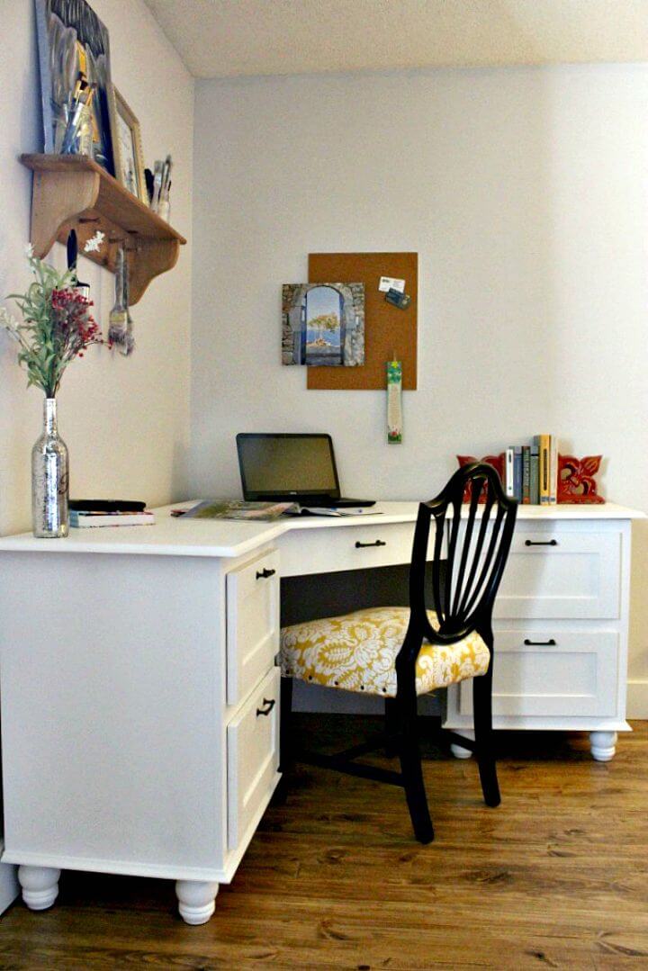 15 DIY Corner Desk Ideas with Step by Step Plans ⋆ DIY Crafts