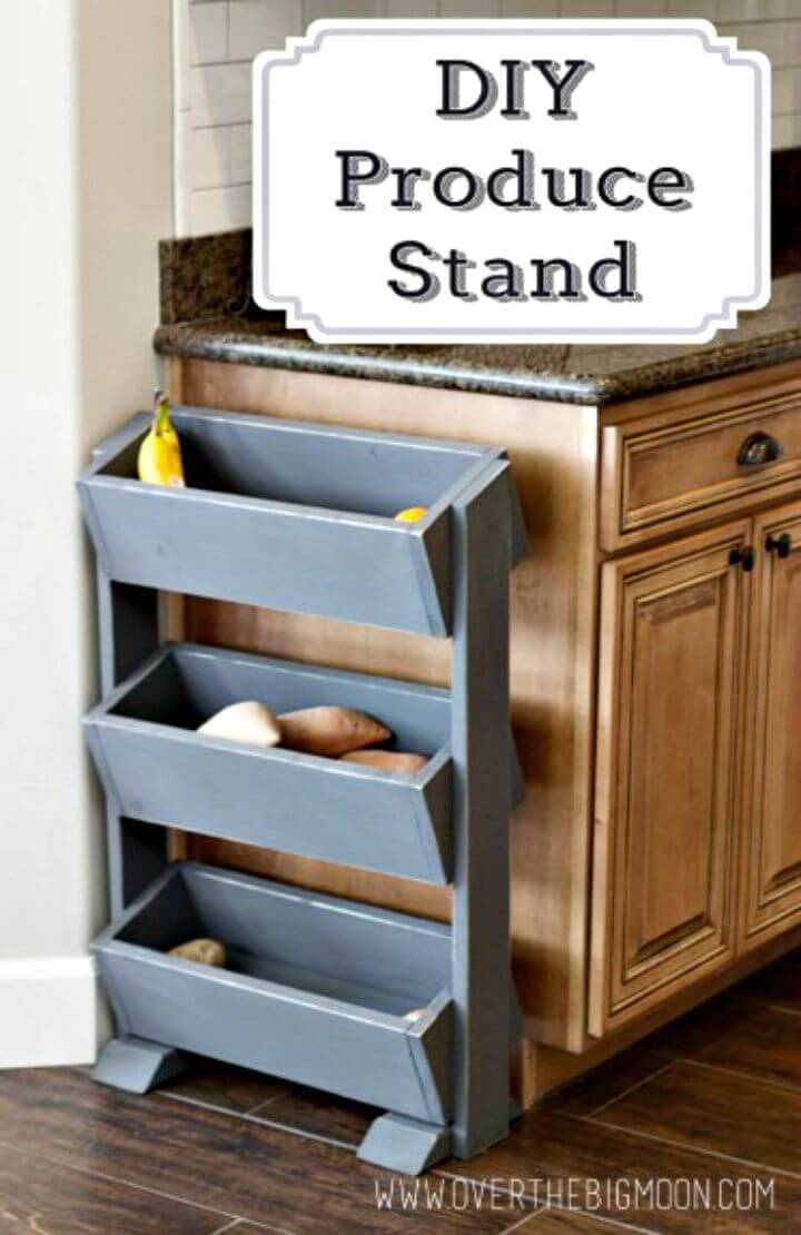 DIY Produce Stand for Under $30