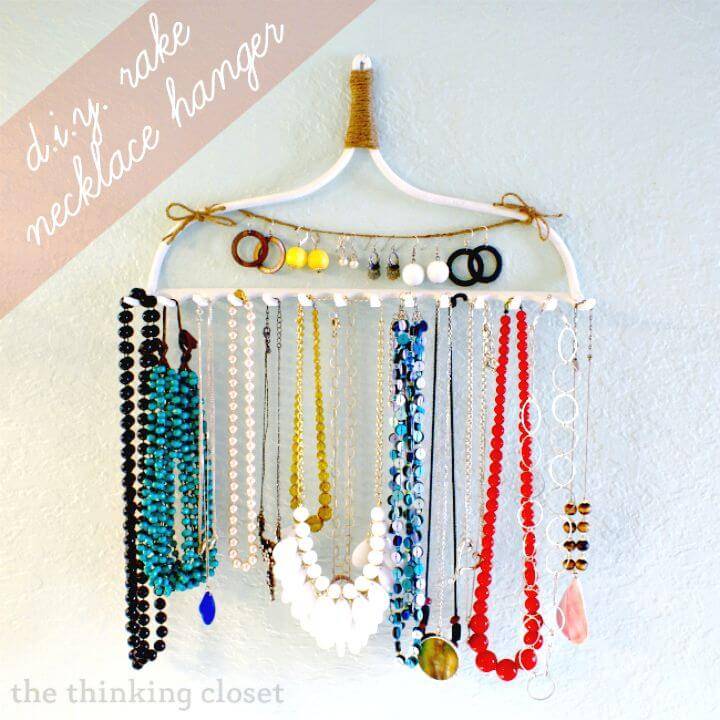 How to Make Rake Necklace Hanger