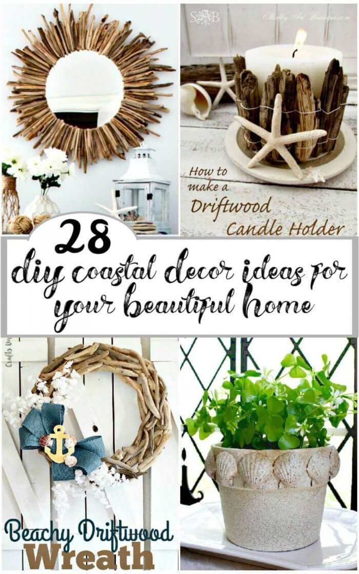 28 Diy Coastal Decor Ideas For Your Beautiful Home Diy Crafts