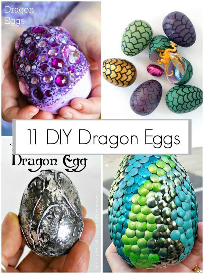 How to Make Dragon Eggs, 11 Dragon Egg Ideas, DIY Crafts for Kids, DIY Projects, Easy Craft Ideas (1)
