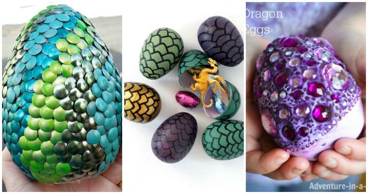 How to Make Dragon Eggs, 11 Dragon Egg Ideas, DIY Crafts for Kids, DIY Projects, Easy Craft Ideas