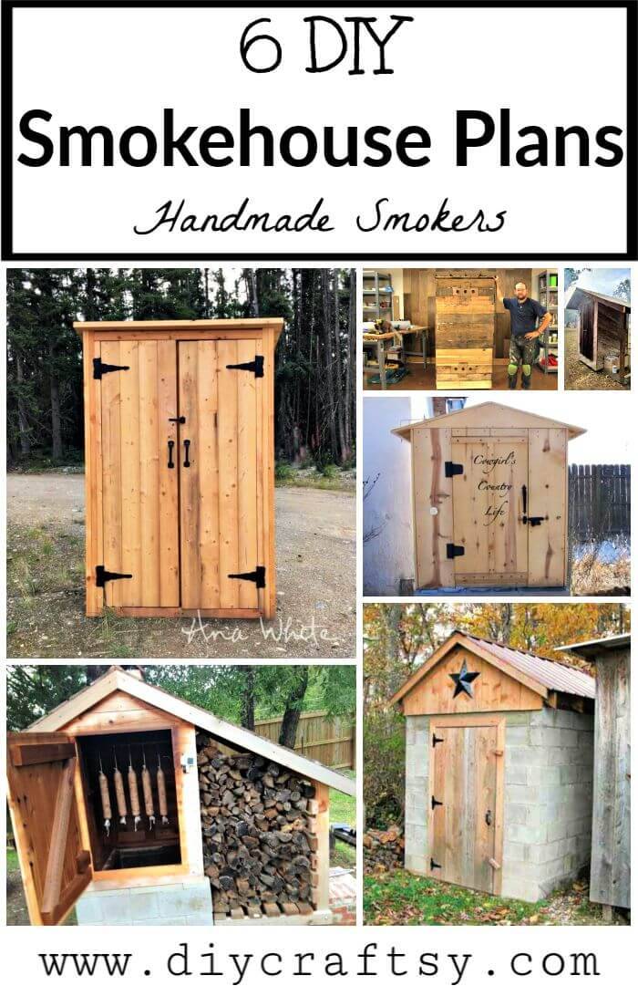 6 DIY Smokehouse Plans, DIY Smoker Ideas, DIY Smoker plans, DIY Projects, DIY Home Decor Ideas, DIY Garden Projects