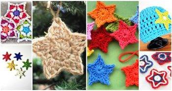 Crochet Star Patterns, 37 Free Crochet Start Stitch, Free Crochet Patterns, Crochet Stitches, DIY Crafts