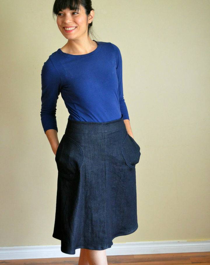 Make Your Own A Line Skirt