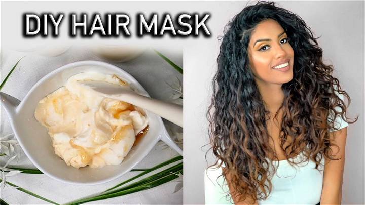 DIY 4 Ingredient Moisturizing Mask for Dry Hair