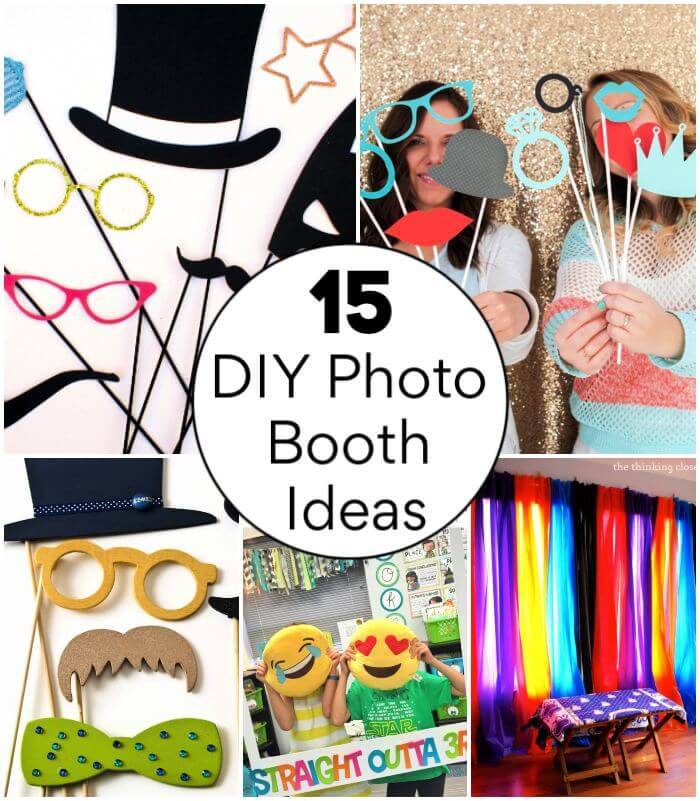 15 Easy DIY Photo Booth Ideas for Your Next Party, build your own photo booth, build your own photo booth, diy photo booth frame, DIY Crafts