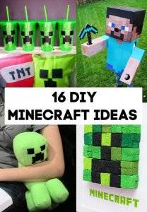 16 DIY Minecraft Ideas To Make Something Creative - DIY Crafts