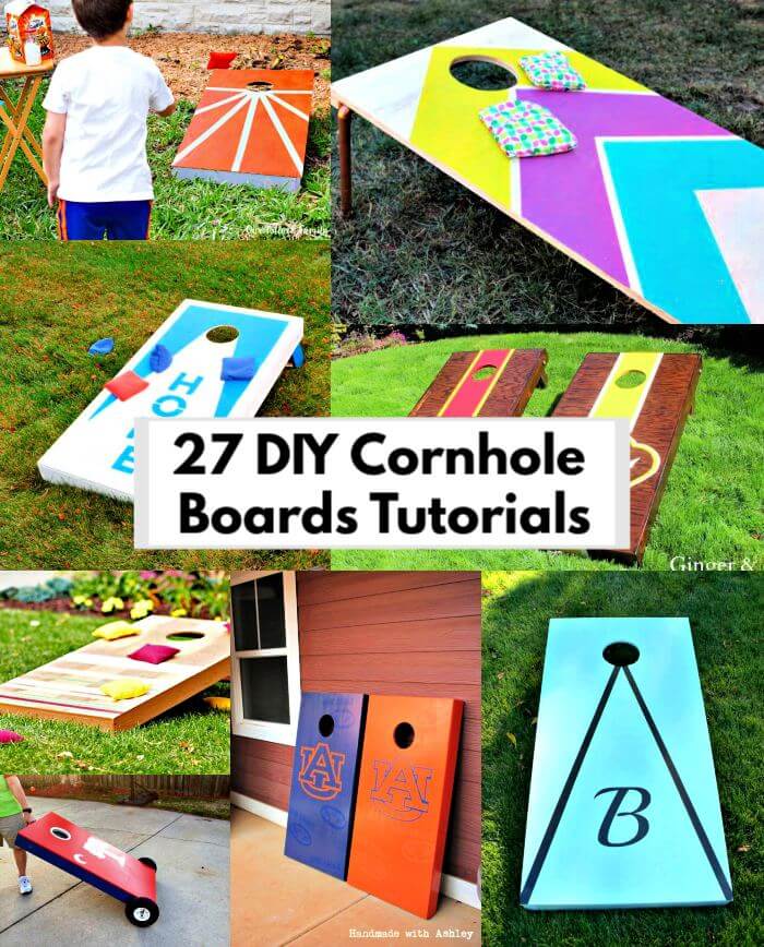 27 DIY Cornhole Boards To Build One for This Summer ⋆ DIY Crafts