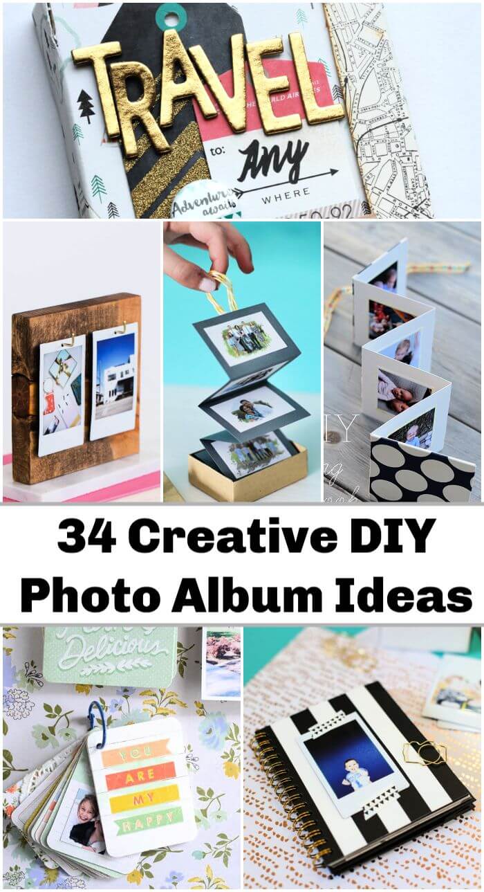 34 Creative DIY Photo Album Ideas Say a big ‘wow’ - DIY Crafts