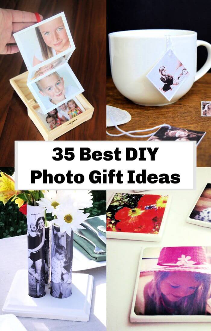 35 Best DIY Photo Gift Ideas for Your Friends and Family