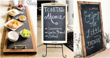 40 DIY Chalkboard Paint Ideas You Must Try These