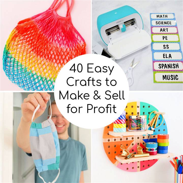 40 Easy Crafts To Make And For