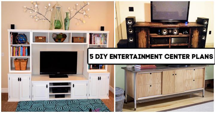 5 Diy Pallet Entertainment Center Plans You Can Make