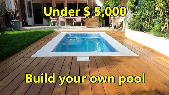 Build Swimming Pool Under $ 5,000