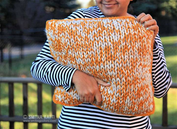 Chunky Knit Pillow Pattern