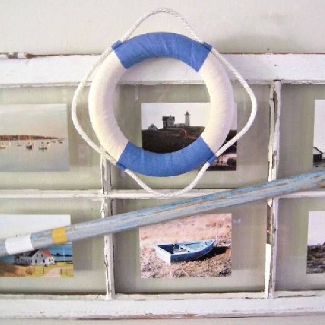 Create a Nautical Life Ring Summer Wreath