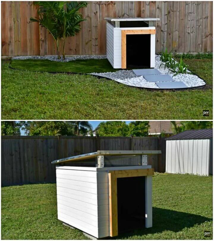 40 Dog House Plans To Build One For Your Dog ⋆ DIY Crafts