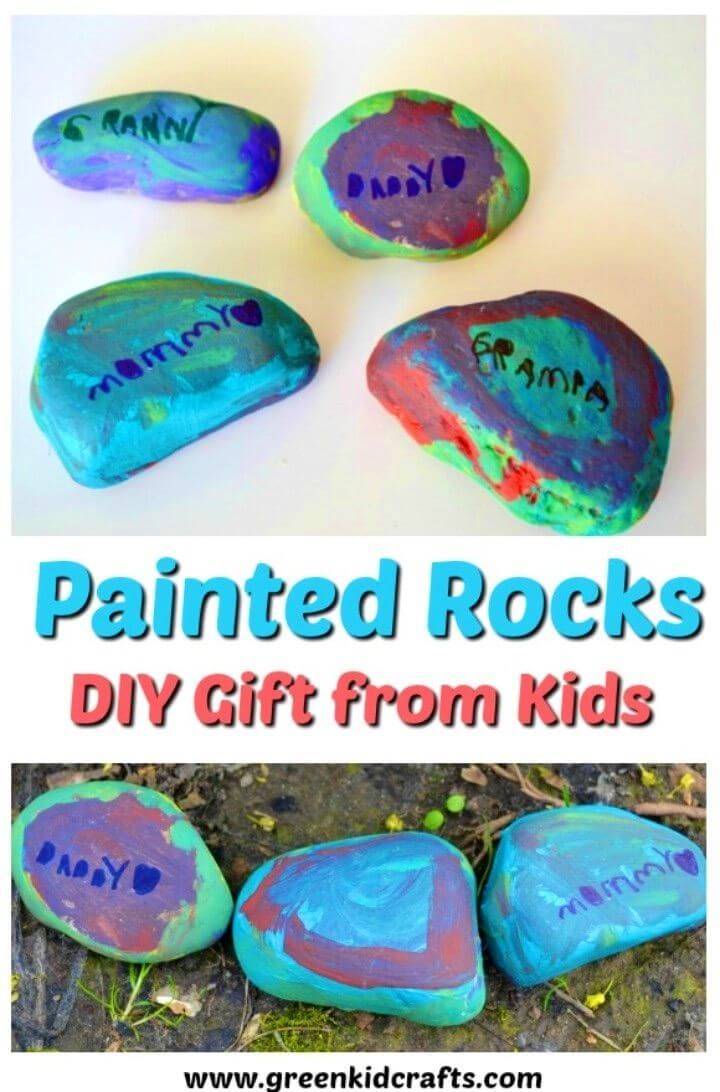 DIY Painted Rocks Gift for Father’s Day, Painted Rock Gift Ideas