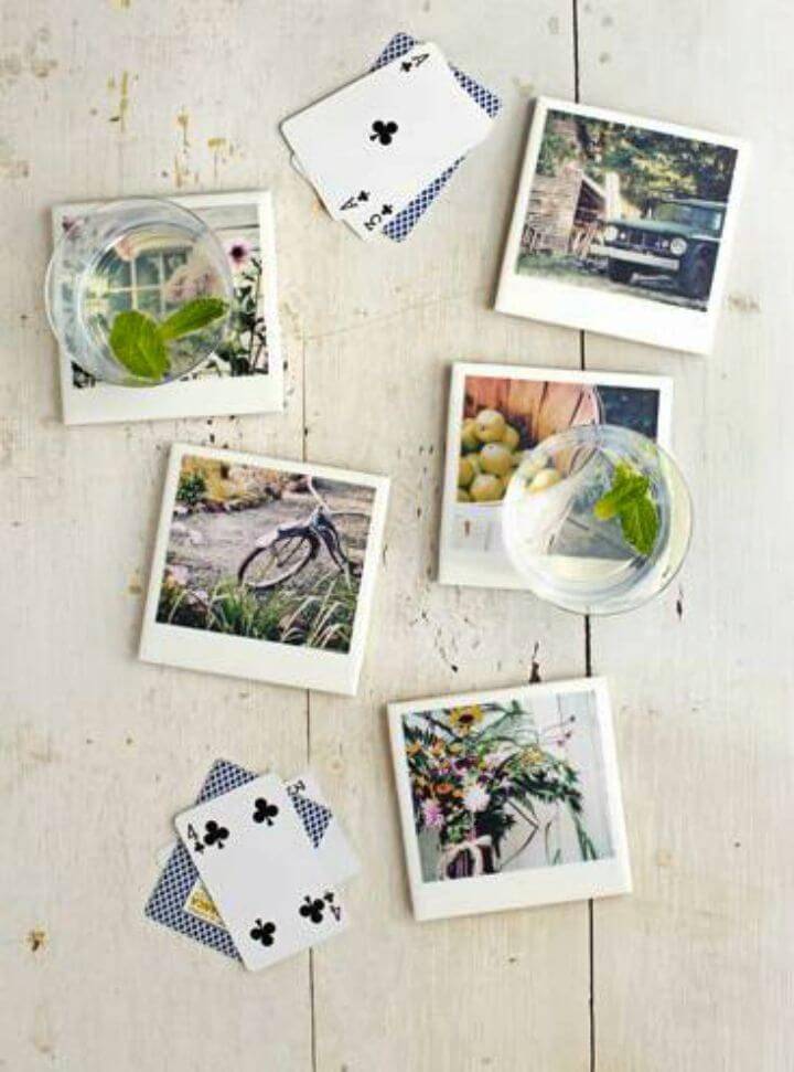 Collage DIY fun for presents - Skandimama