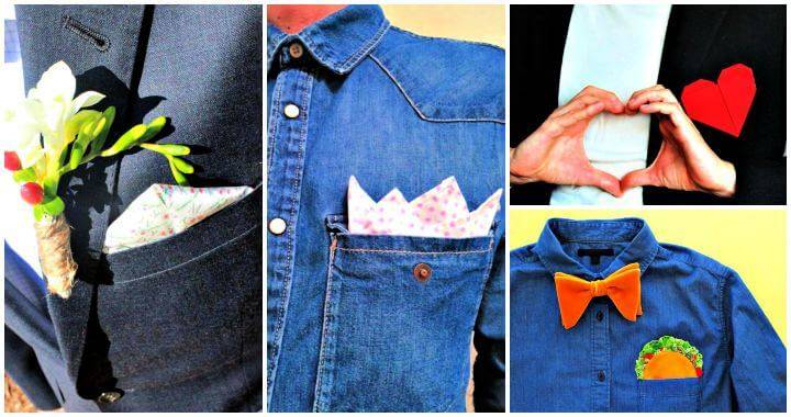 diy pocket square