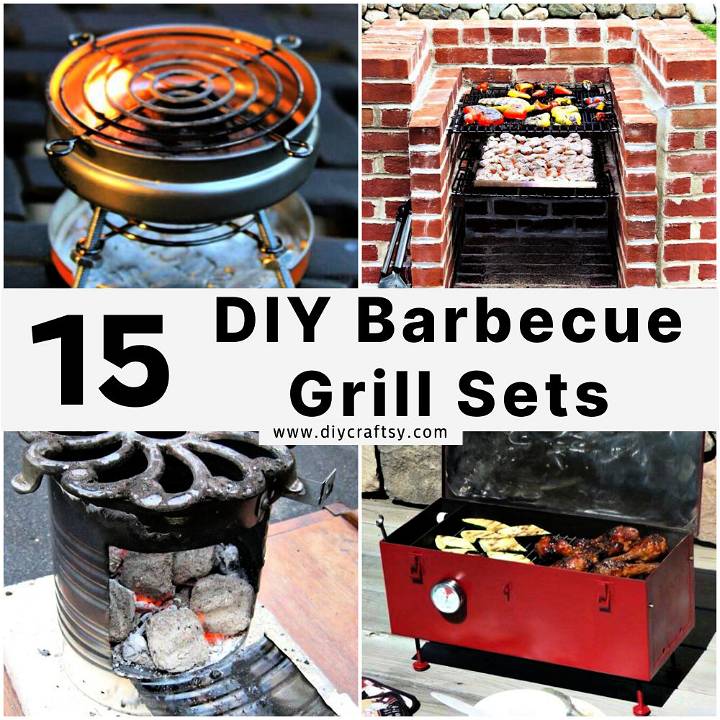 DIY barbecue grill set ideas