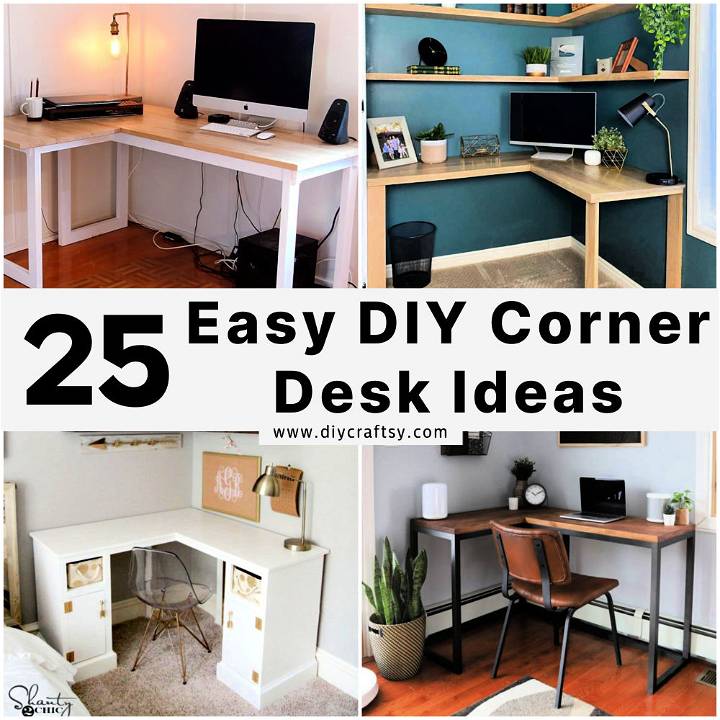 DIY corner desk ideas