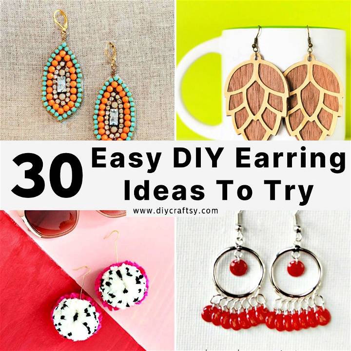 DIY earring ideas