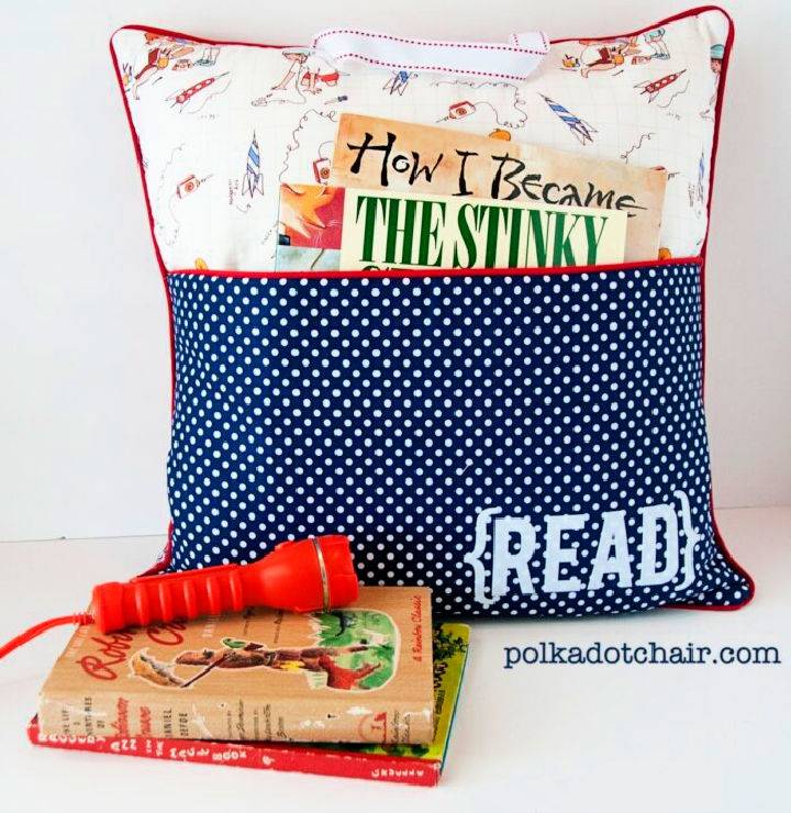 DIY on the Go Reading Pillow