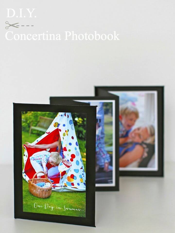 Easy DIY Concertina-fold Photobook