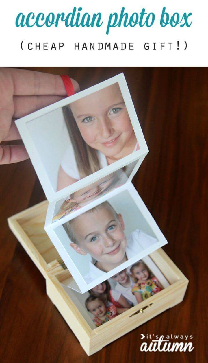 Easy and Cheap DIY Photo Gift Box, Make the photo boxes that will also make sweet memory gifts to beloved ones!