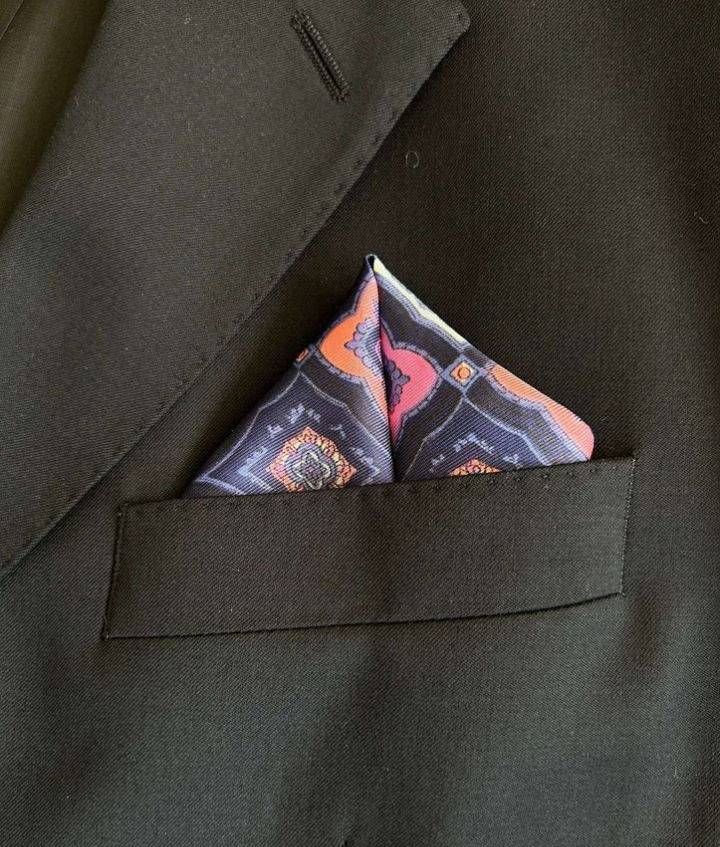 Folding a Pocket Square in 7 Simple Steps