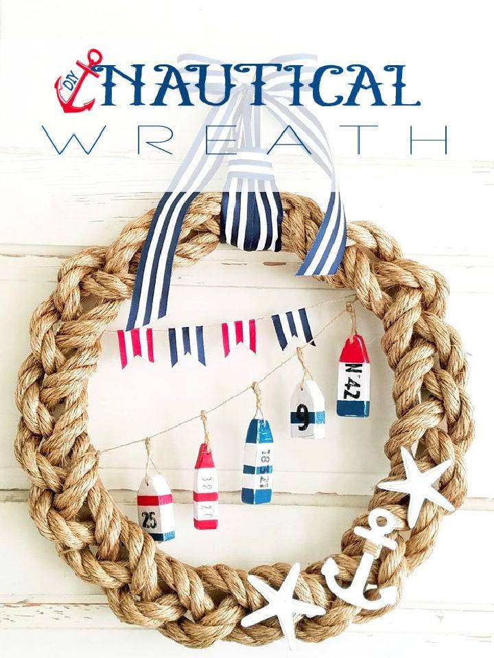 How to Make a Nautical Wreath
