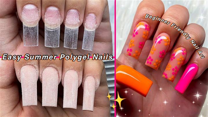 How Do You Make Summer Polygel Nails