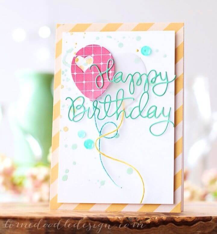 How to Create Happy Birthday Card, DIY Ideas for Birthday Cards