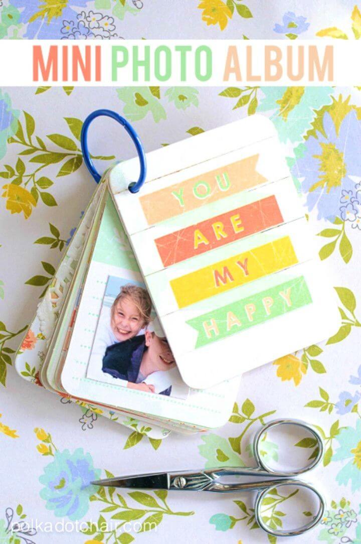 How to Make Mini Photo Album