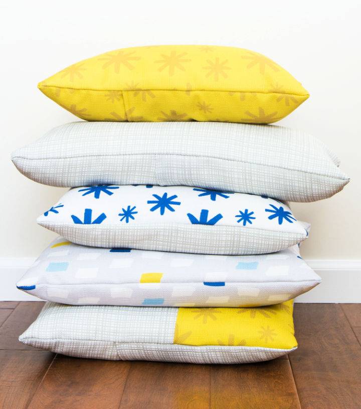 How to Sew Throw Pillow Covers