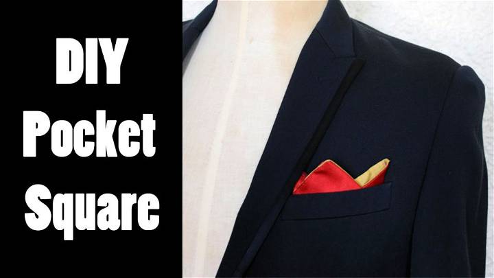 How to Sew a Pocket Square