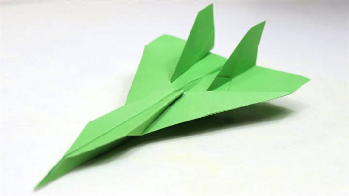 Create a Jet Fighter Paper Airplane