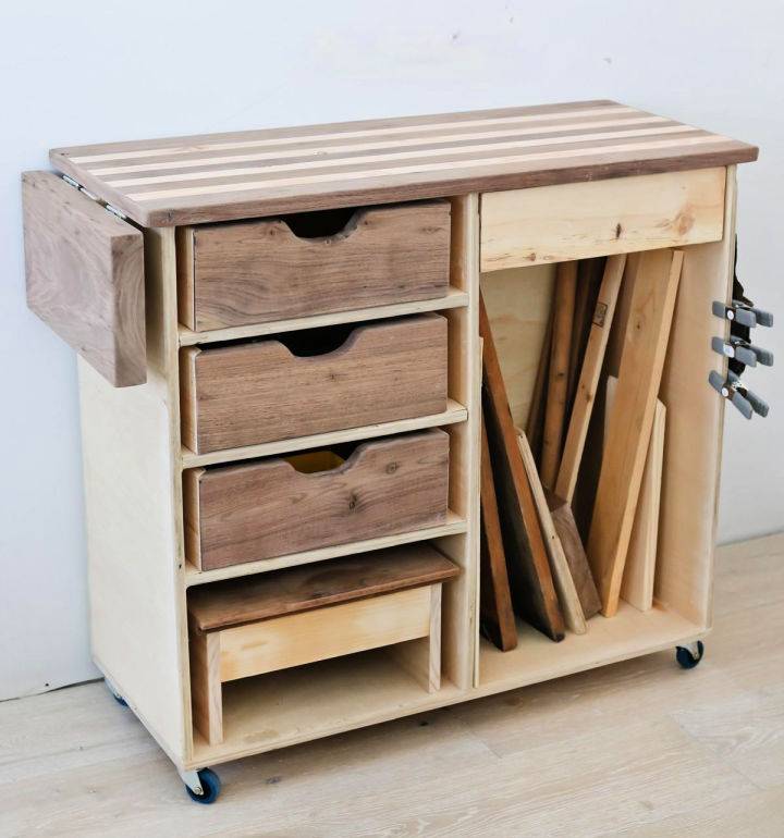 Make a Kids Workbench With Tool Storage