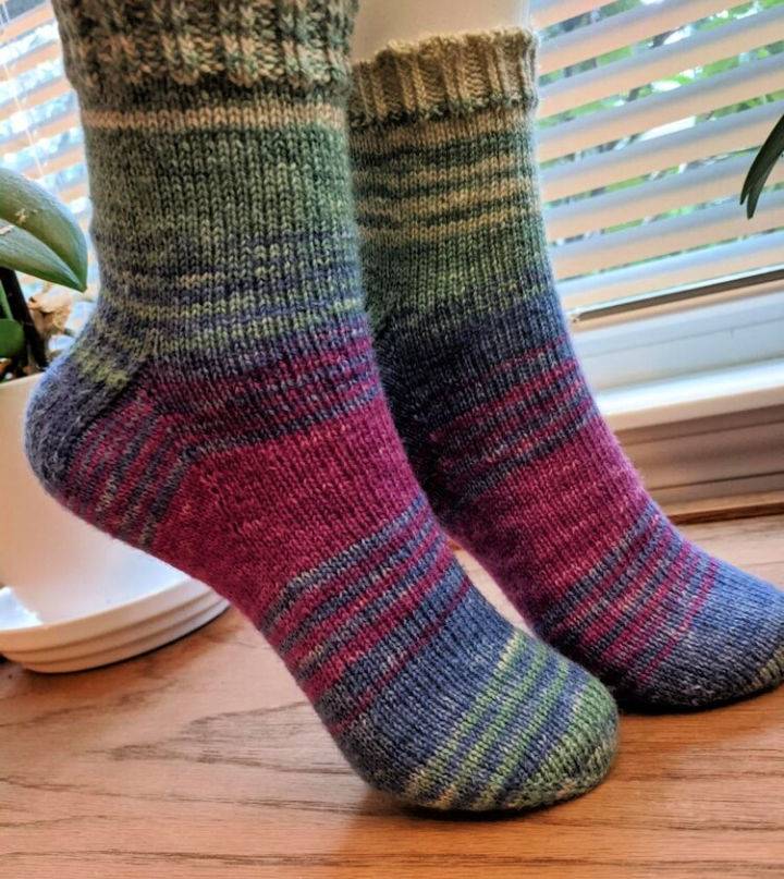 Knitted Nilla Nilla Socks Pattern