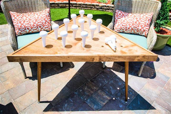 Life Sized Peg Game Outdoor Table